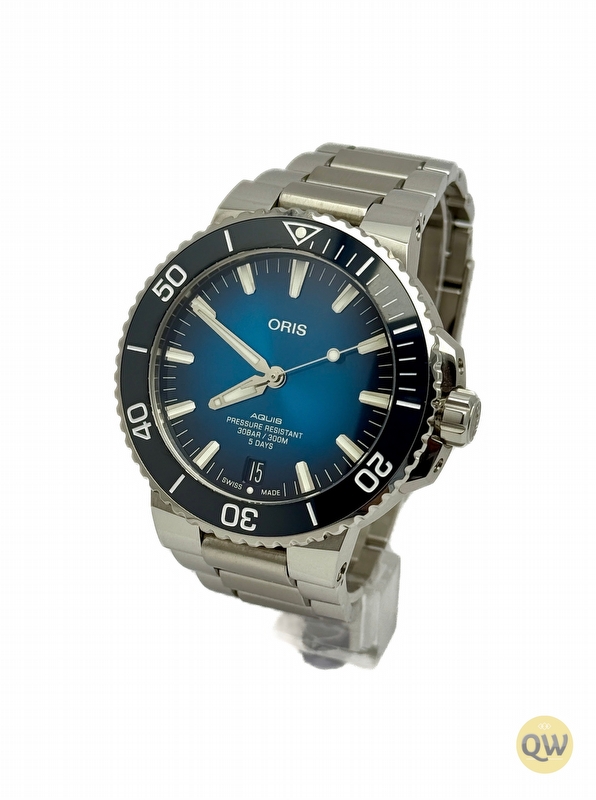 Aquis Date Calibre 400 Blue 