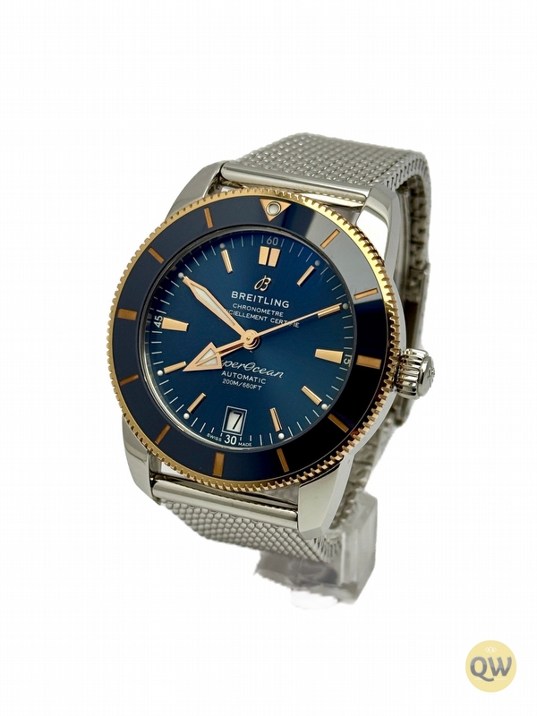 Breitling SuperOcean Heritage II Gold and Steel 