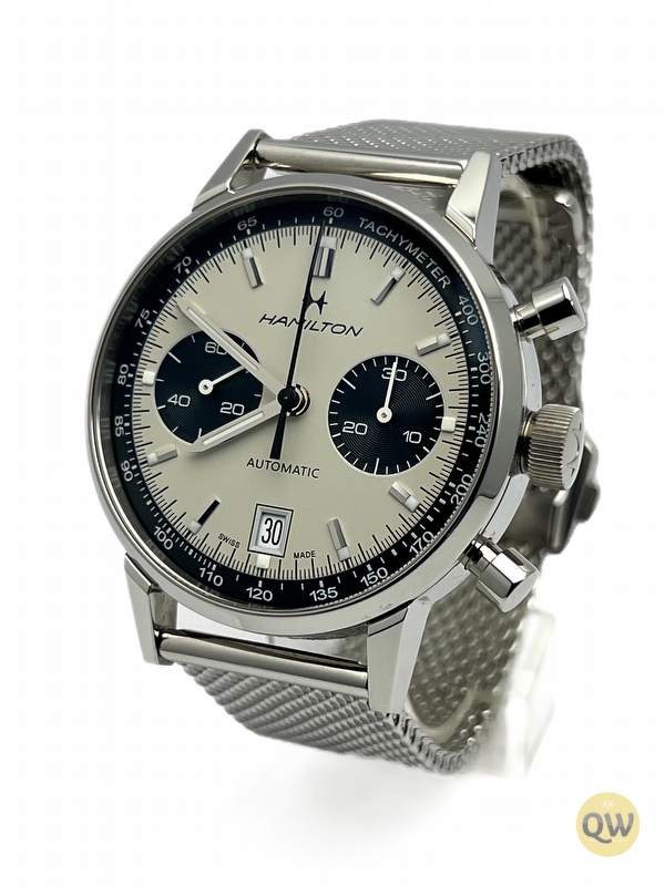 Hamilton Intra-Matic Chronograph Panda Dial 