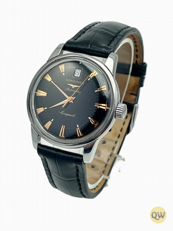 Longines Conquest Heritage black dial 