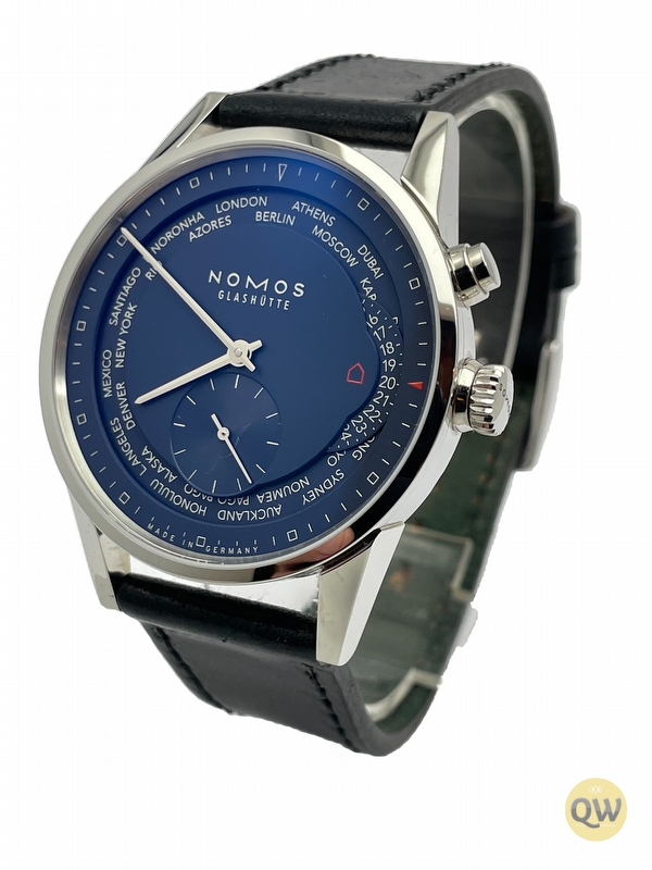 Nomos Zurich World Time Midnight Blue             