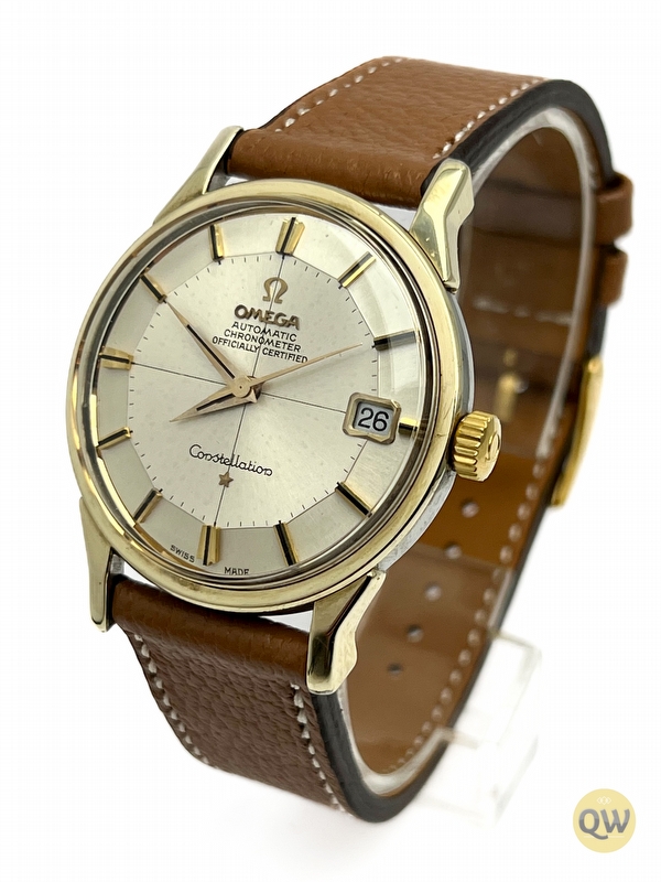 Omega Constellation Pie Pan Cross Hair 