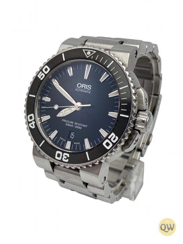 Oris Aquis Divers Date Steel Black Automatic 