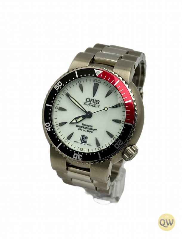 Oris TT1 Divers Date Titan Full Lume Dial