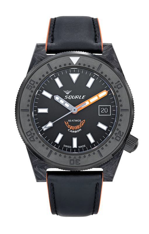 Squale T-183 Forged Carbon Orange 