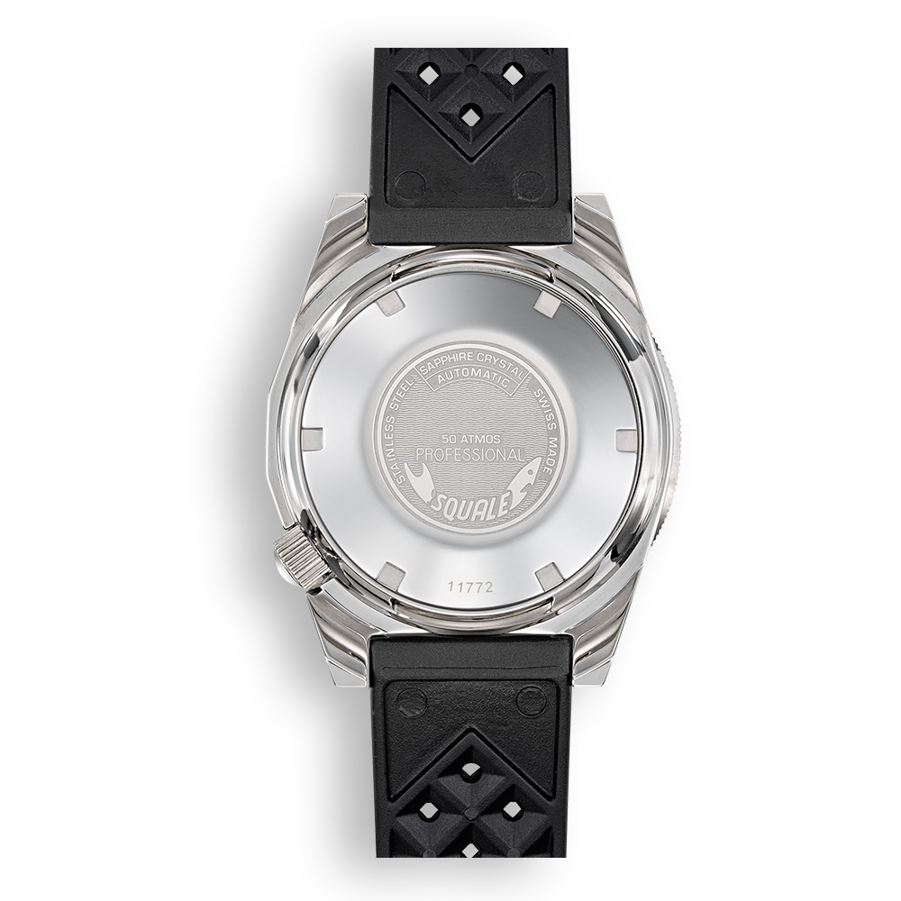 Squale 1521 Green Ray Rubber