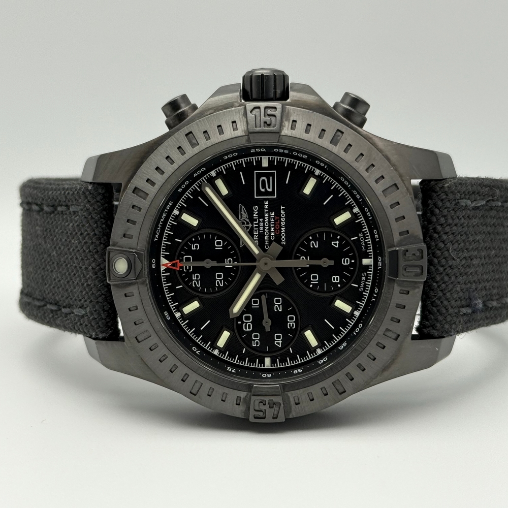  Breitling Colt Chronograph Blacksteel