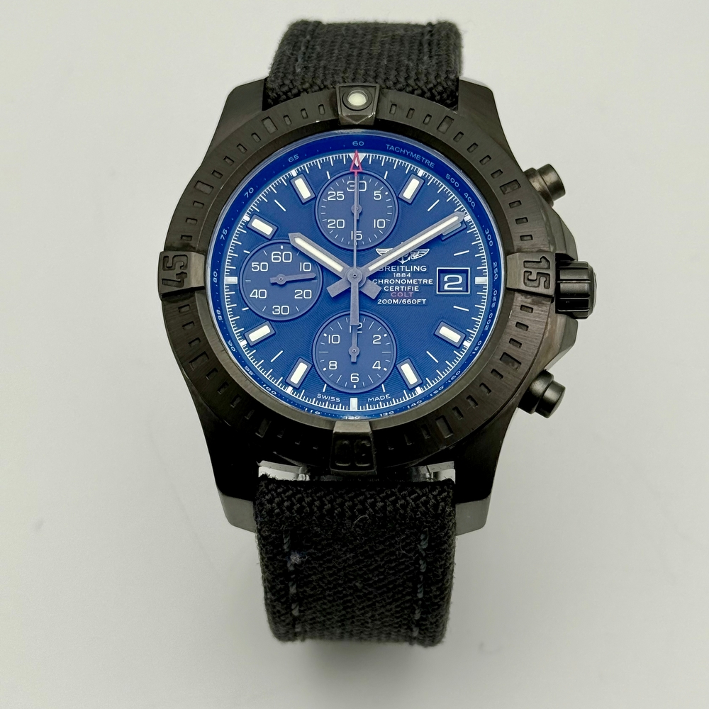  Breitling Colt Chronograph Blacksteel