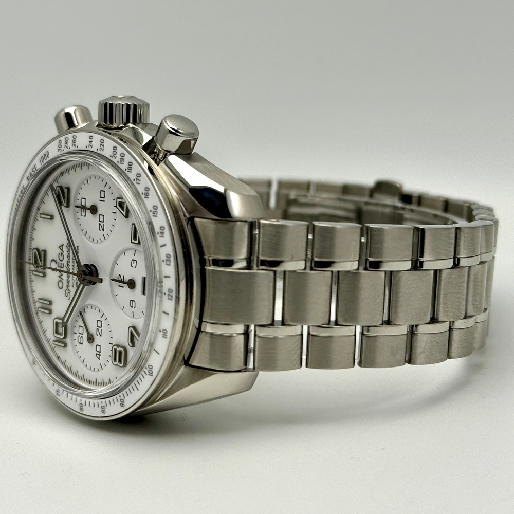  Omega Speedmaster Date 38 White 