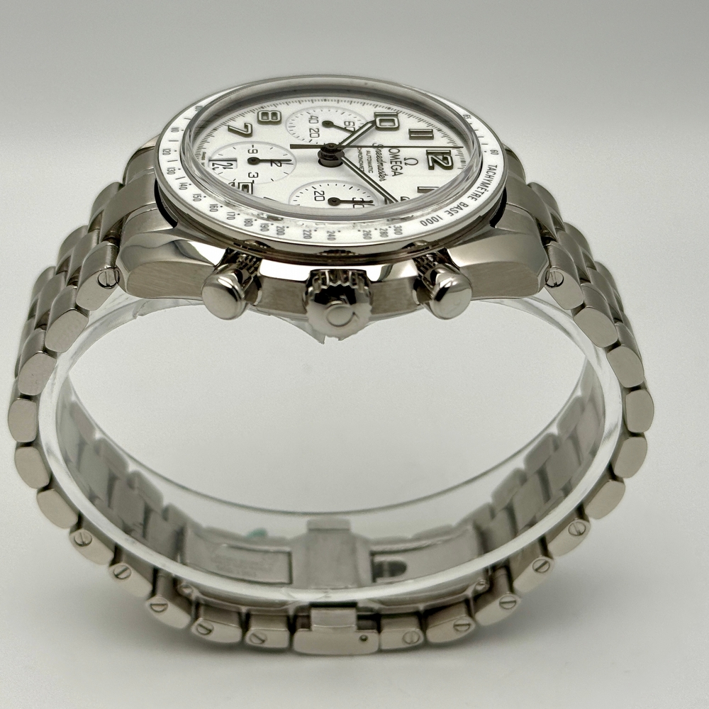  Omega Speedmaster Date 38 White 