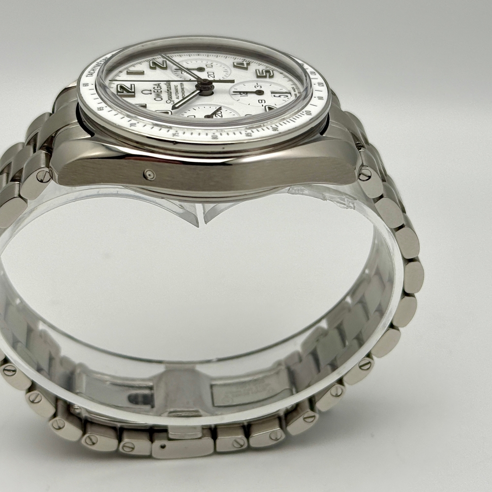  Omega Speedmaster Date 38 White 