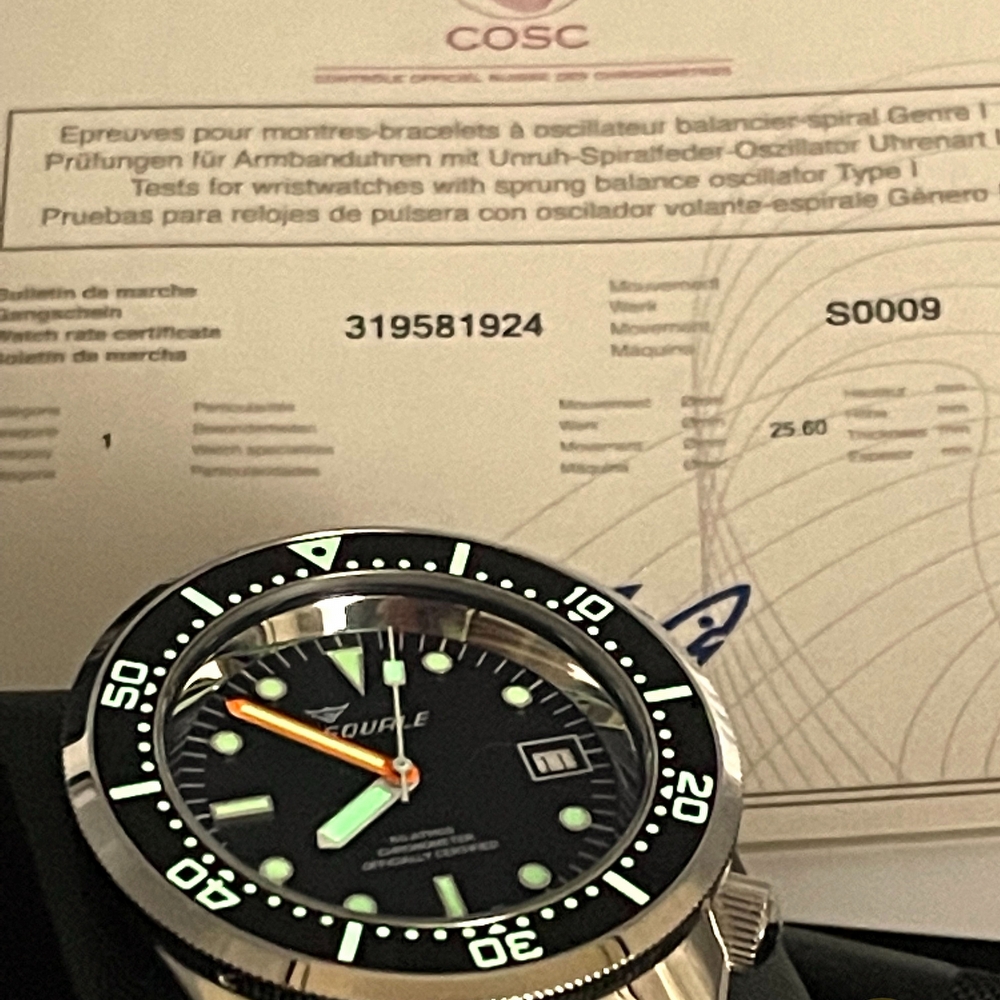   Squale 1521 Classic COSC Certified