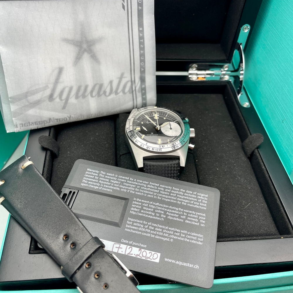 Aquastar Deepstar 2020 Re-Edition Steel Black