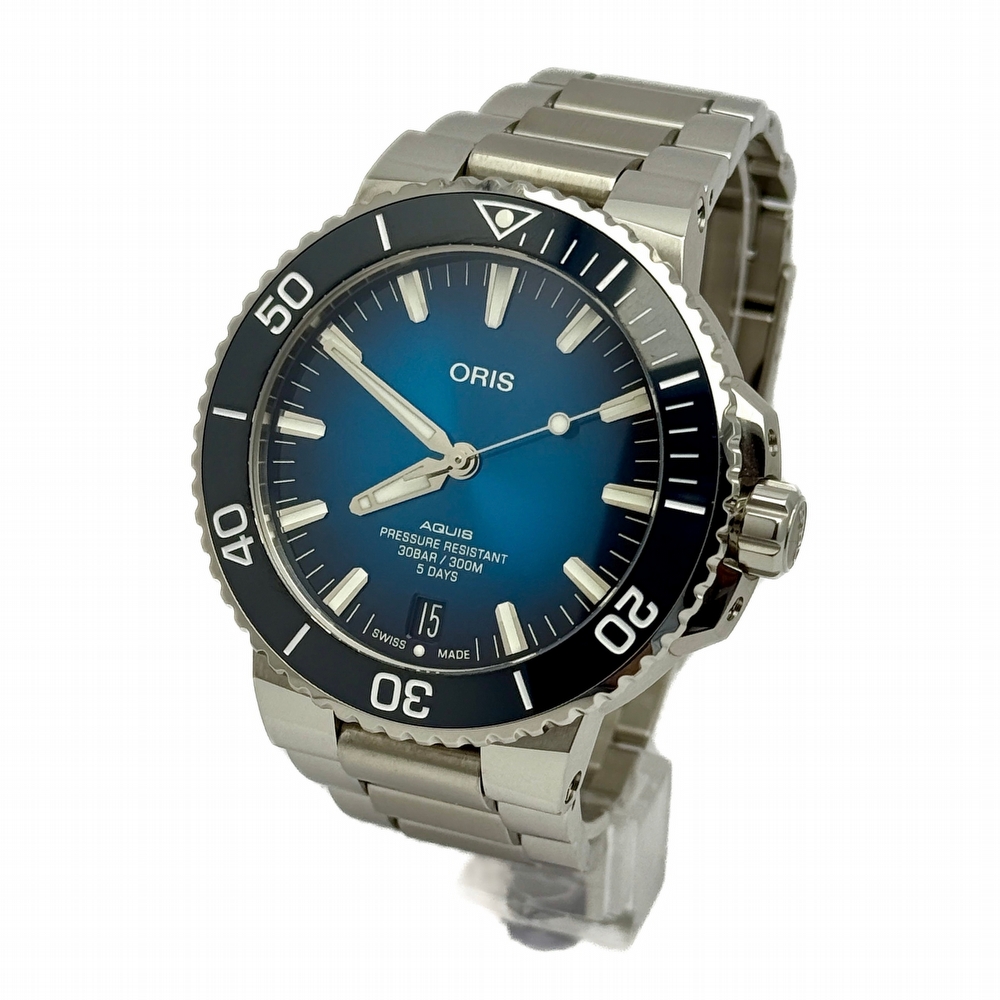 Aquis Date Calibre 400 Blue 
