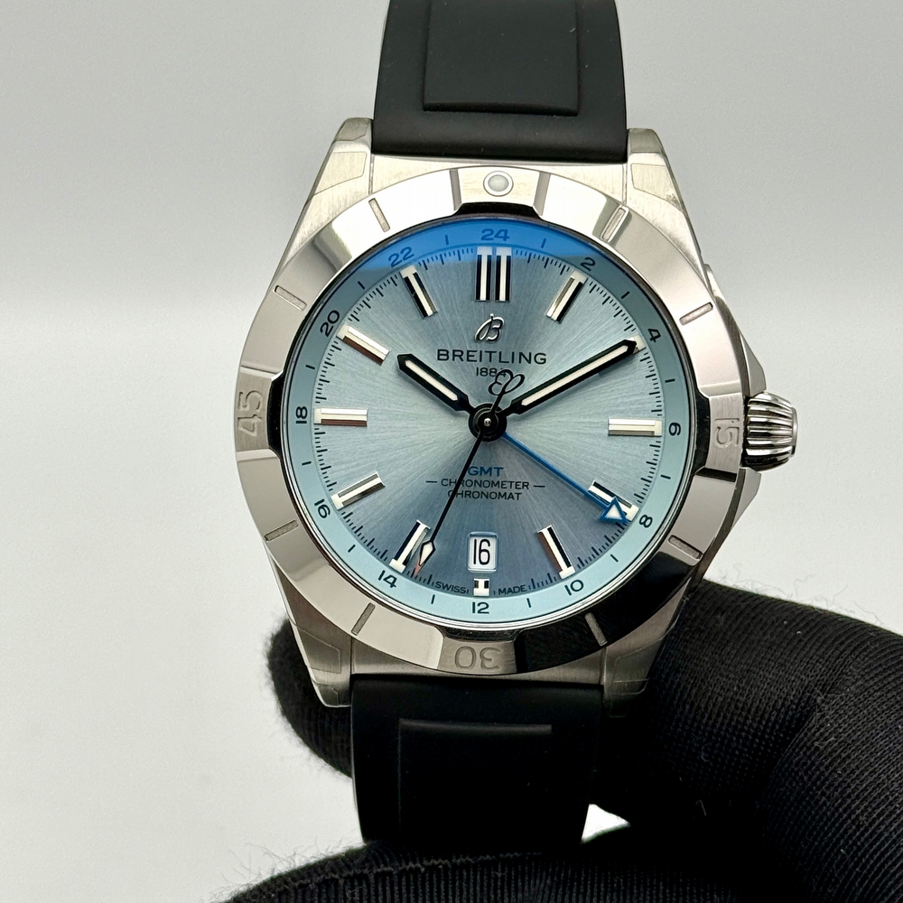 Breitling Chronomat Automatic GMT 40 Ice Blue