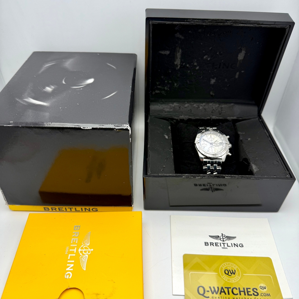 Breitling Chrono Cockpit Mother of Pearl