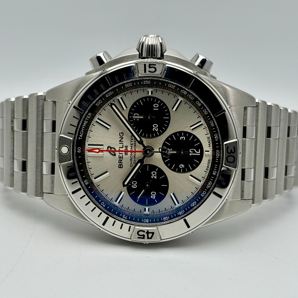 Breitling Chronomat B01 Silver 