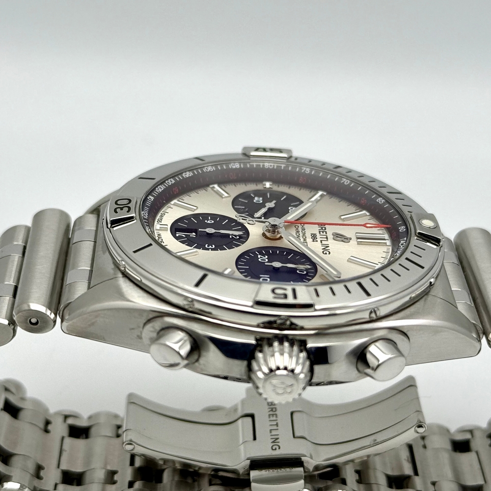Breitling Chronomat B01 Silver 