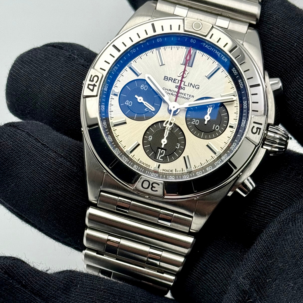 Breitling Chronomat B01 Silver 