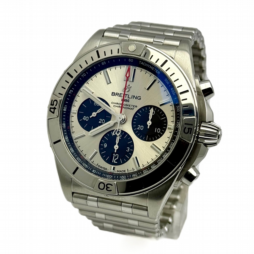 Breitling Chronomat B01 Silver 