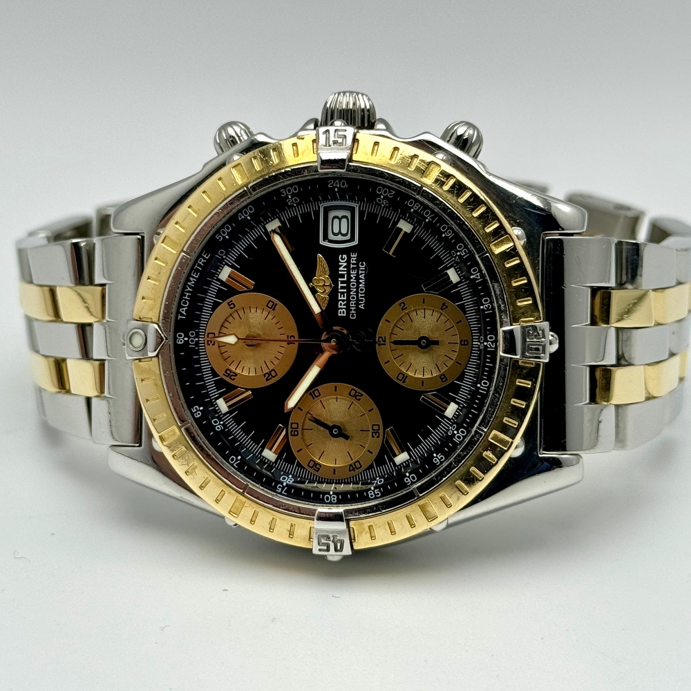 Breitling Chronomat Steel and Gold 
