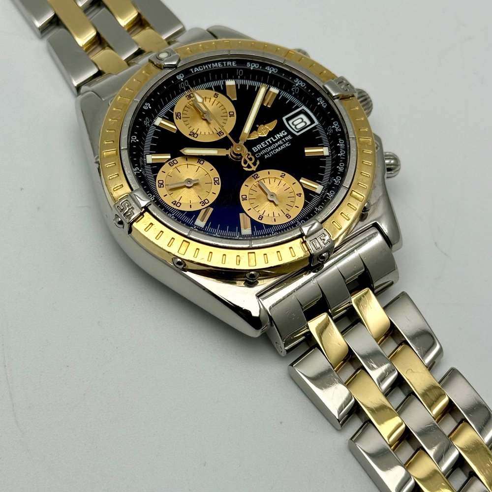 Breitling Chronomat Steel and Gold 