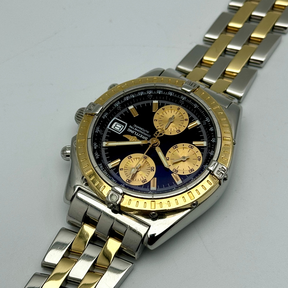 Breitling Chronomat Steel and Gold 