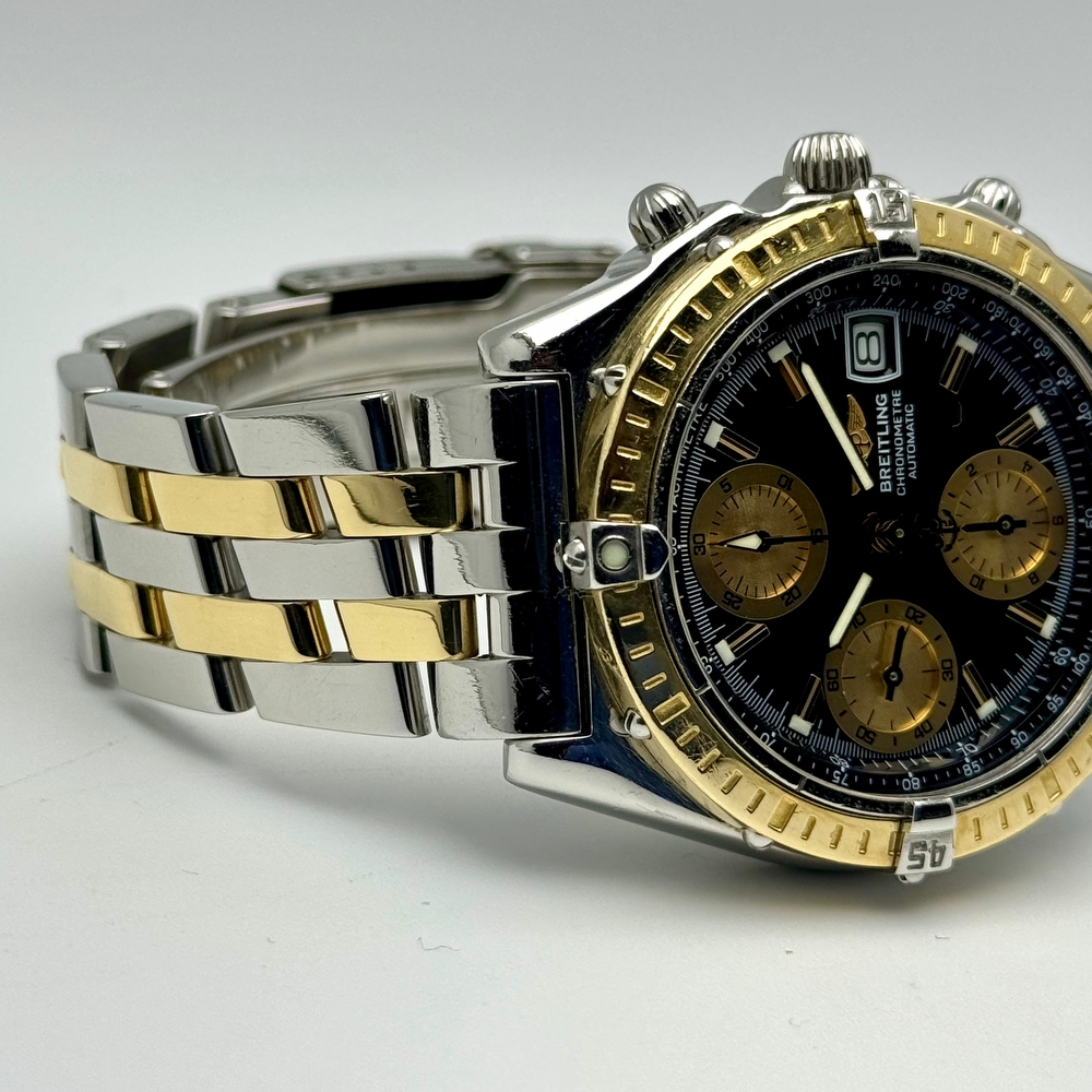 Breitling Chronomat Steel and Gold 