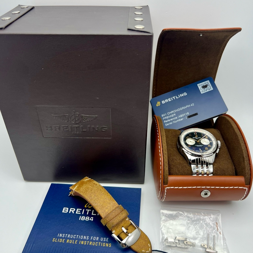 Breitling Premier B01 Norton Edition 