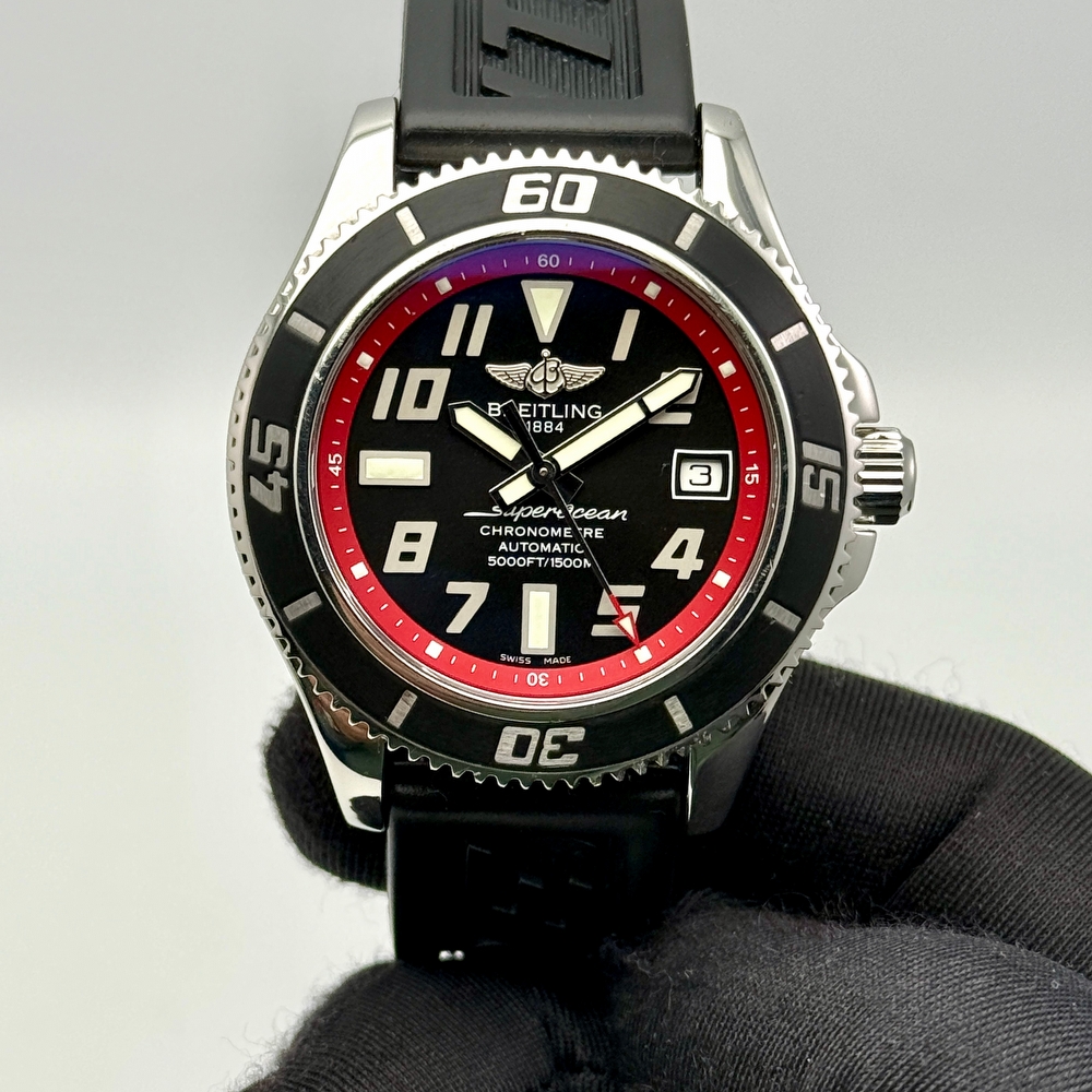 Breitling SuperOcean 42 Automatic Abyss Red