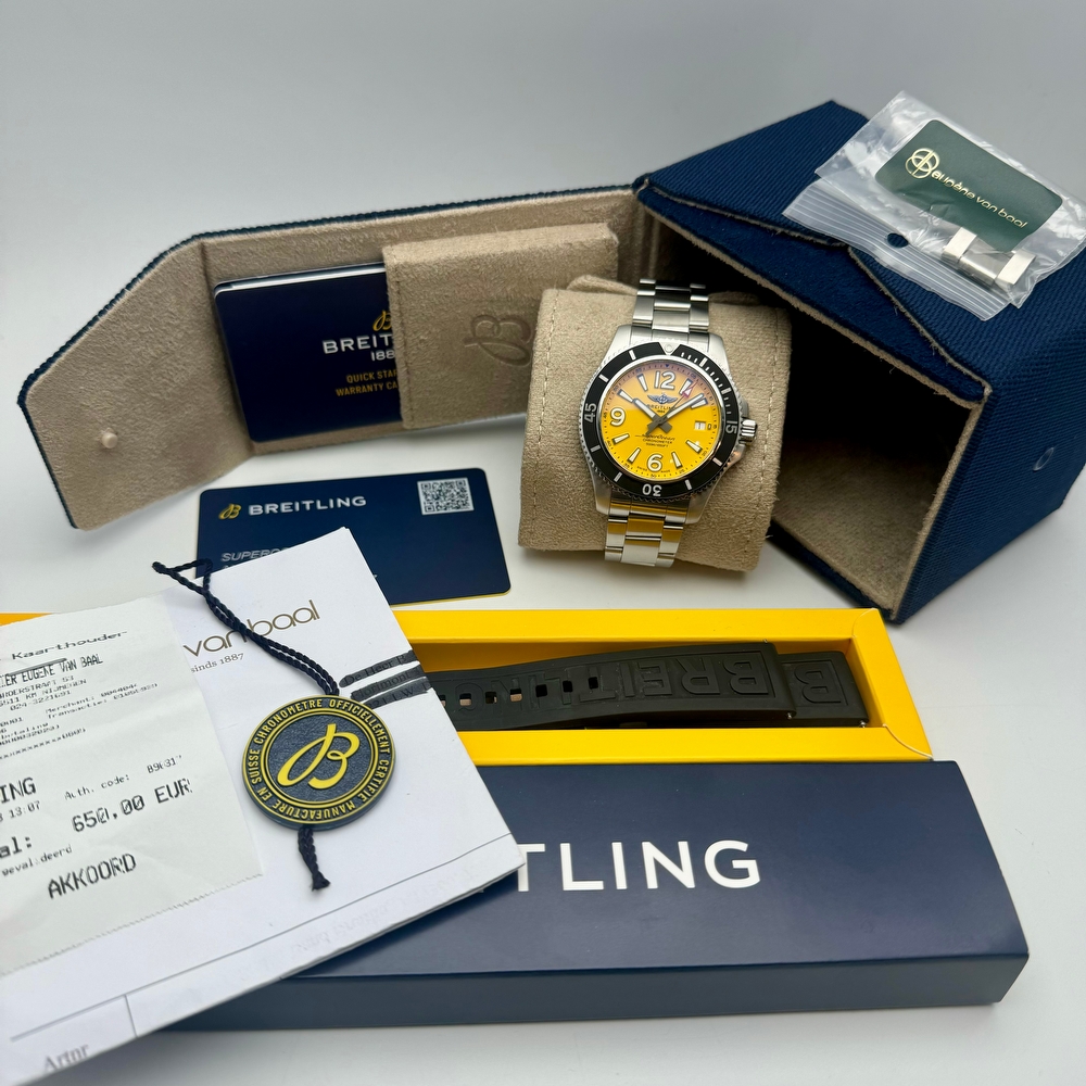 Breitling Superocean 42 Yellow 