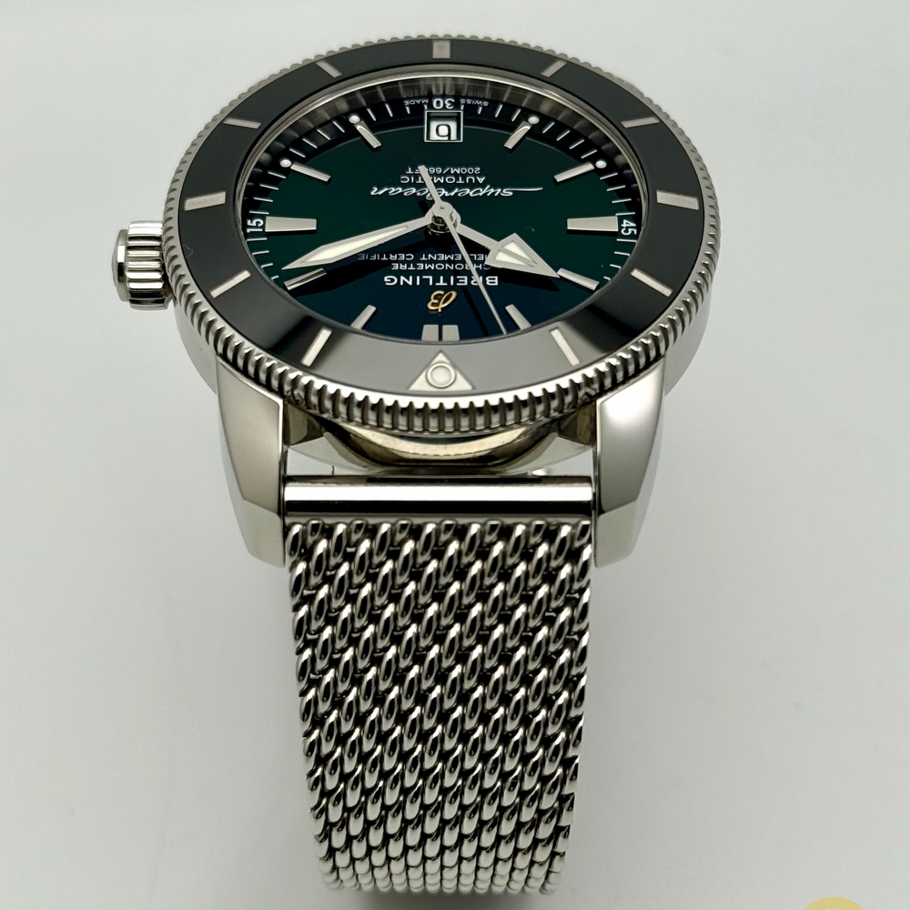 BREITLING SUPEROCEAN HERITAGE II 42 GREEN