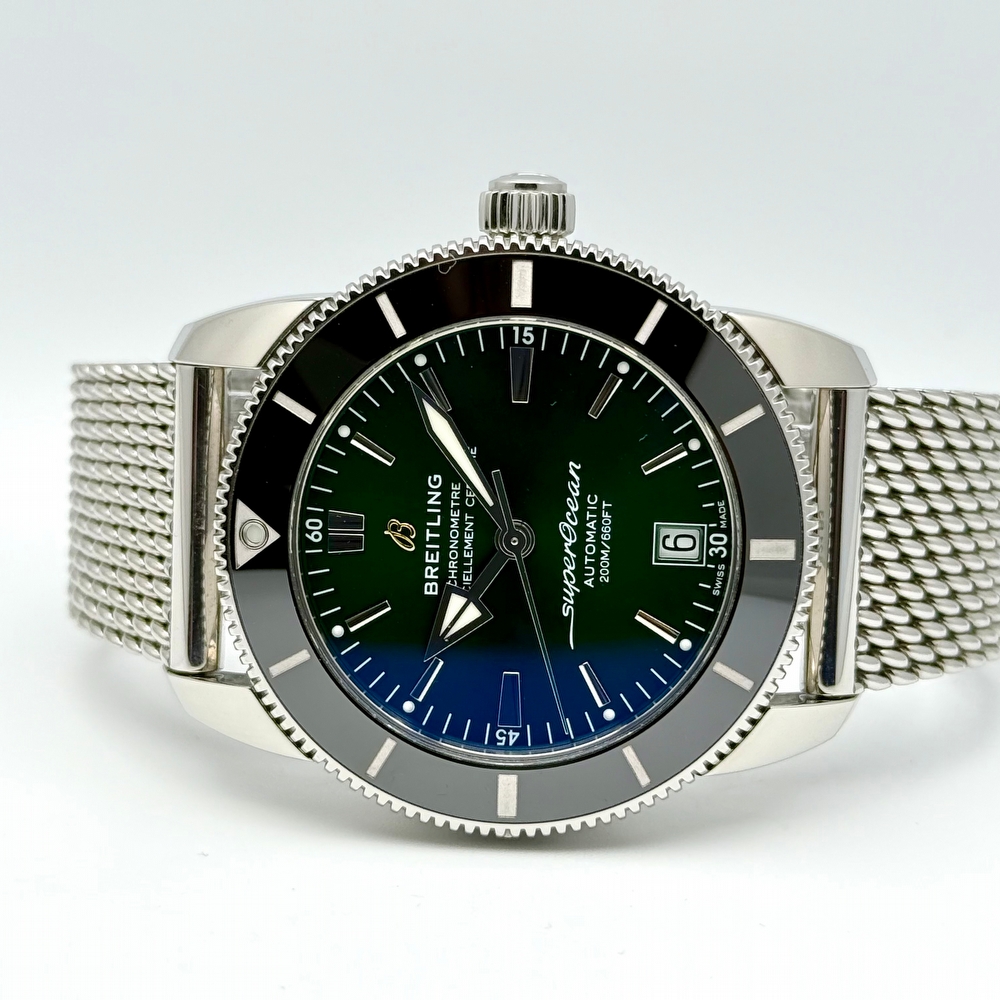 BREITLING SUPEROCEAN HERITAGE II 42 GREEN
