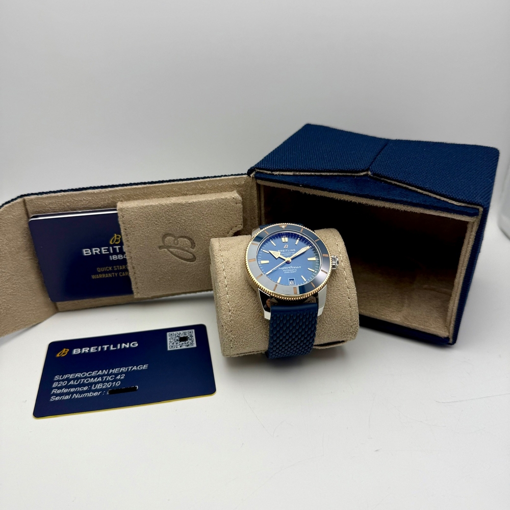 Breitling SuperOcean Heritage II Gold and Steel