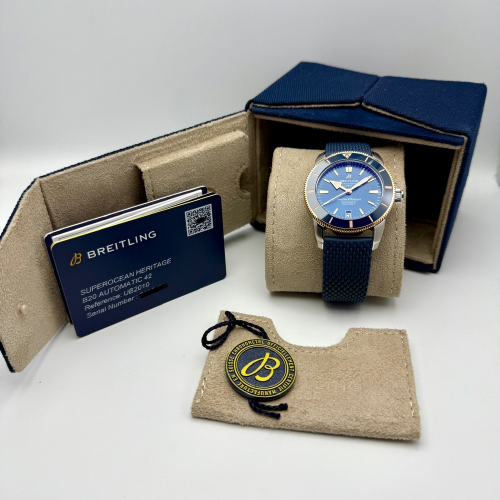 Breitling SuperOcean Heritage II Gold and Steel