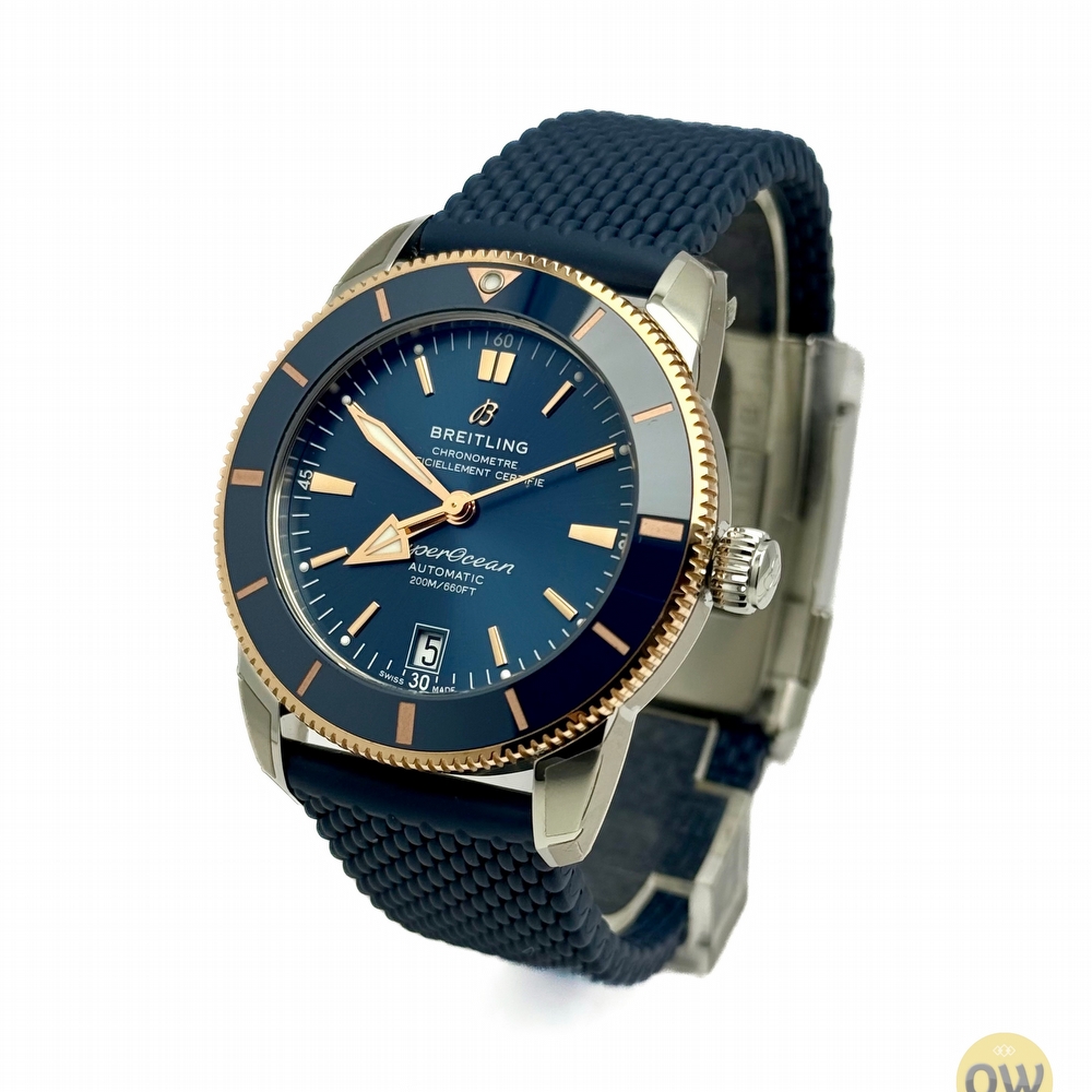 Breitling SuperOcean Heritage II Gold and Steel