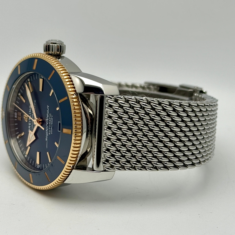 Breitling SuperOcean Heritage II Gold and Steel 