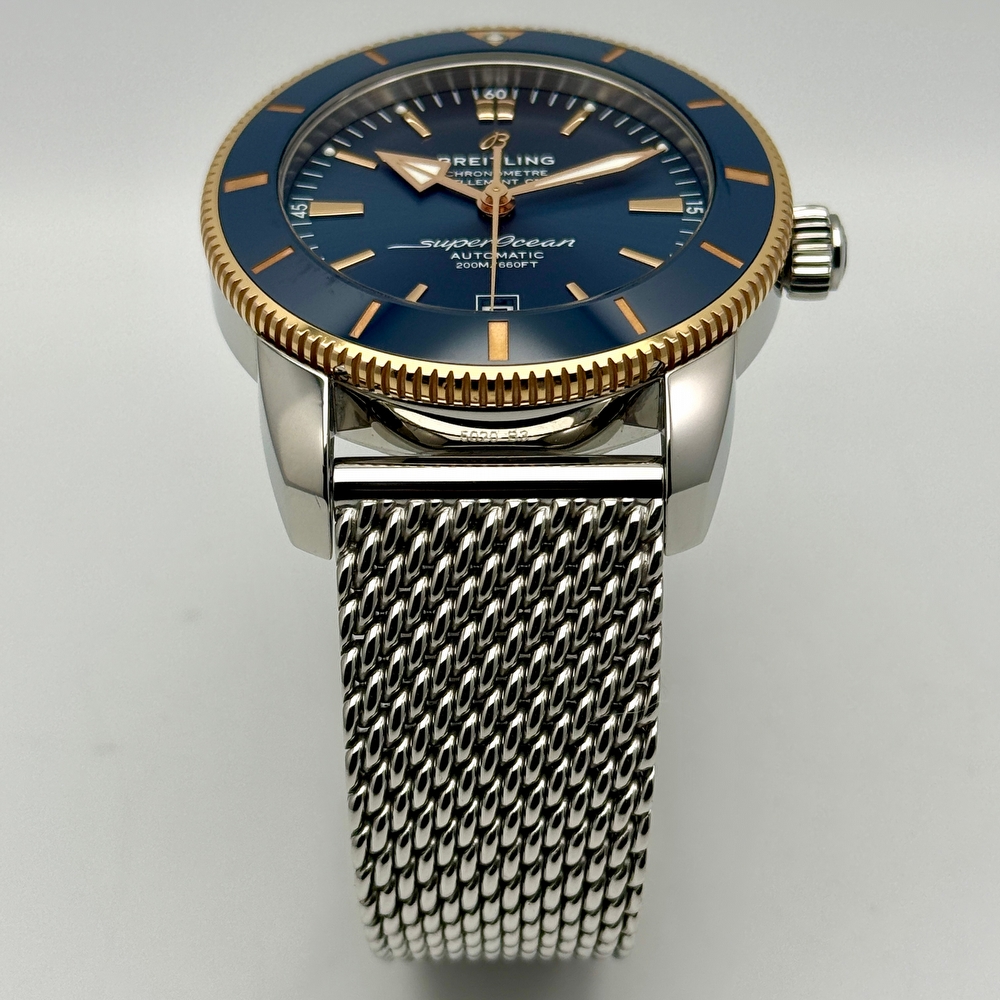 Breitling SuperOcean Heritage II Gold and Steel 