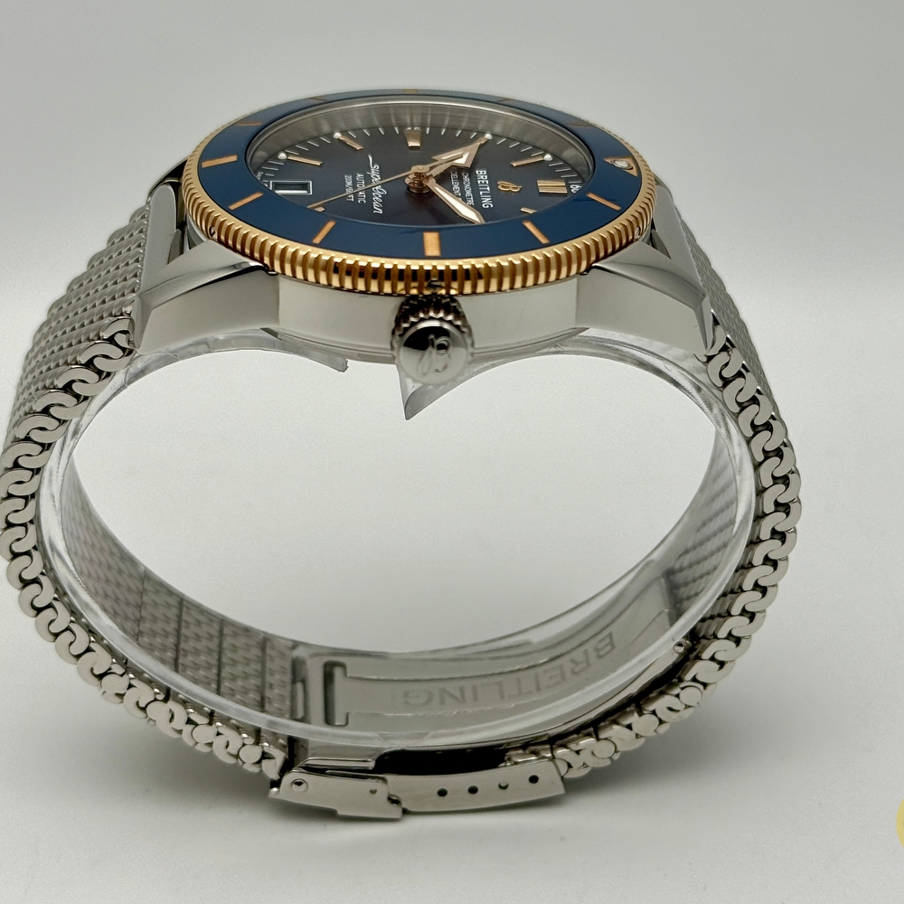 Breitling SuperOcean Heritage II Gold and Steel 