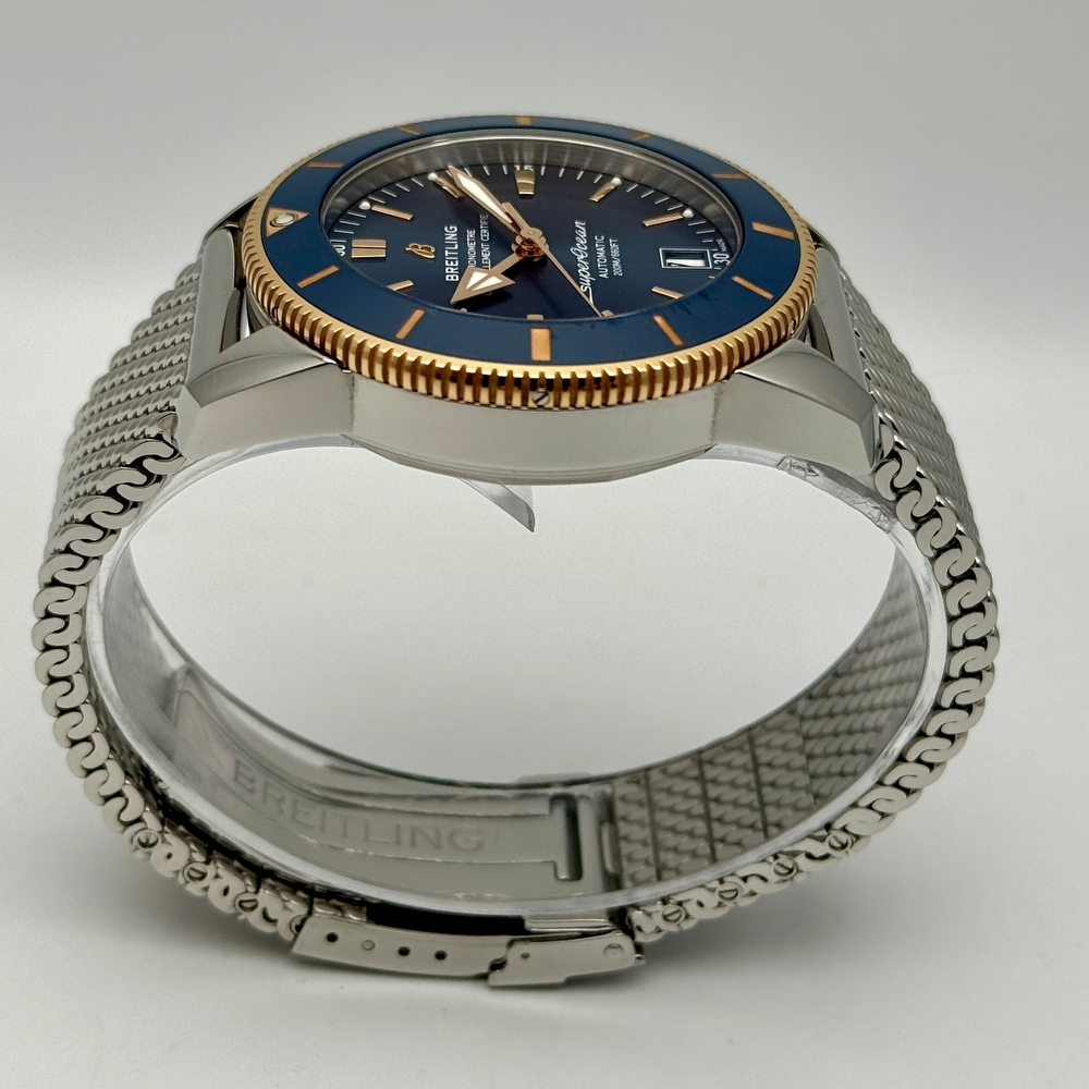 Breitling SuperOcean Heritage II Gold and Steel 