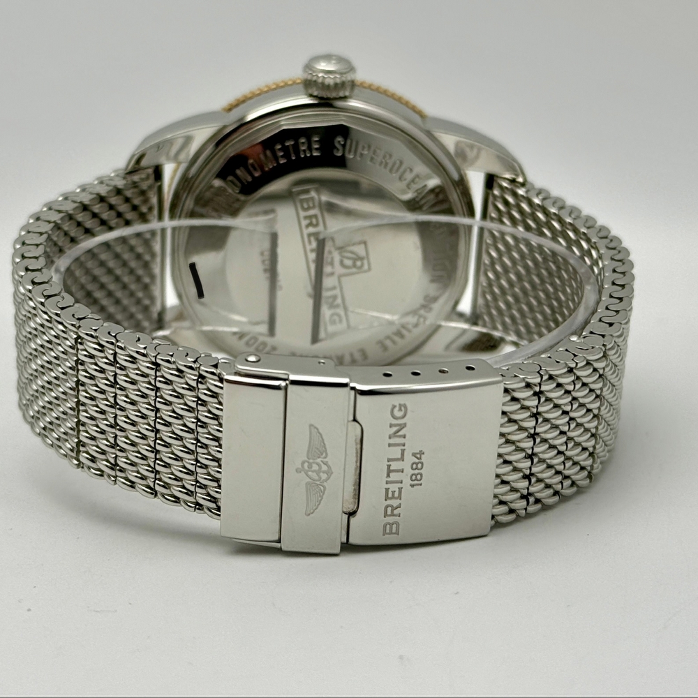 Breitling SuperOcean Heritage II Gold and Steel 