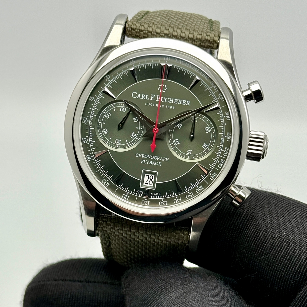 Carl F. Bucherer Manero Flyback Green