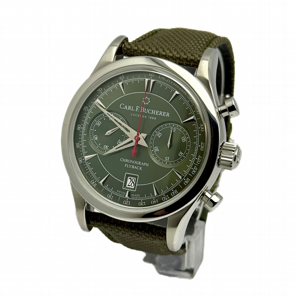 Carl F. Bucherer Manero Flyback Green