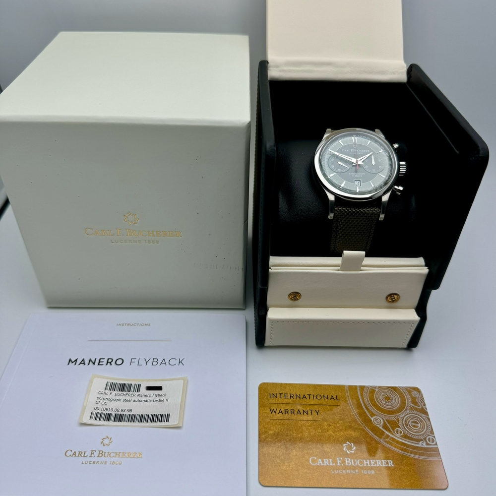 Carl F. Bucherer Manero Flyback Green