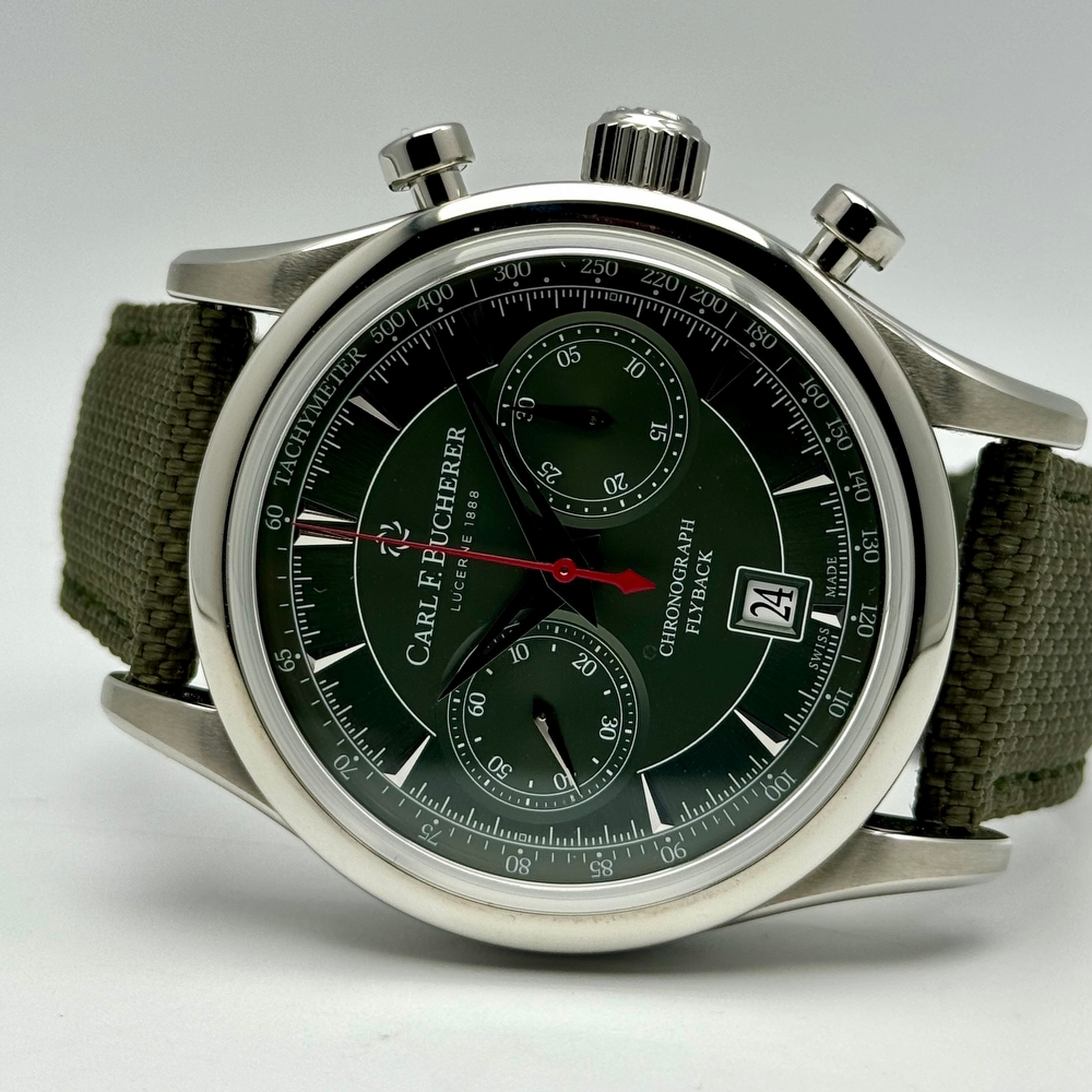 Carl F. Bucherer Manero Flyback Green