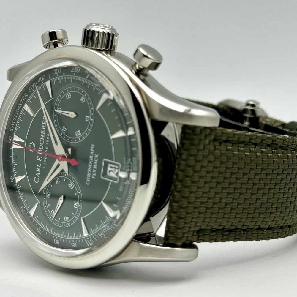 Carl F. Bucherer Manero Flyback Green