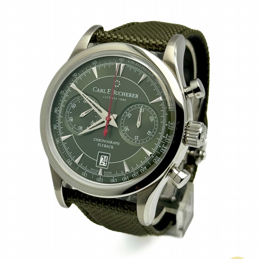 Carl F. Bucherer Manero Flyback Green