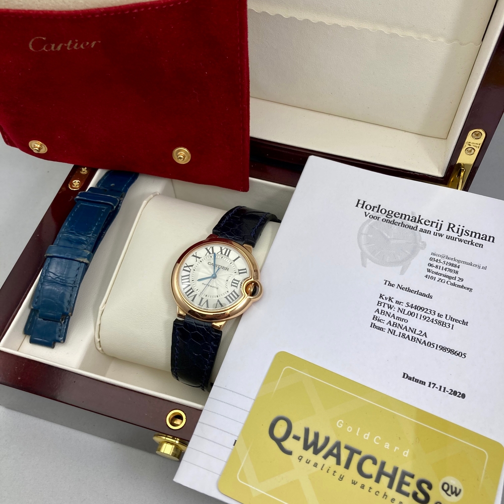 Cartier Ballon Bleu 18K Full Gold