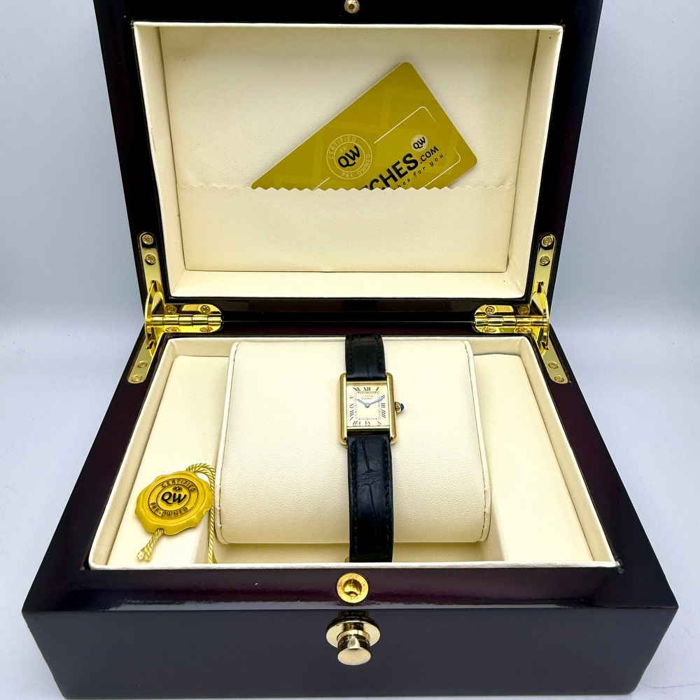 Cartier Must de Cartier Tank Vermeil