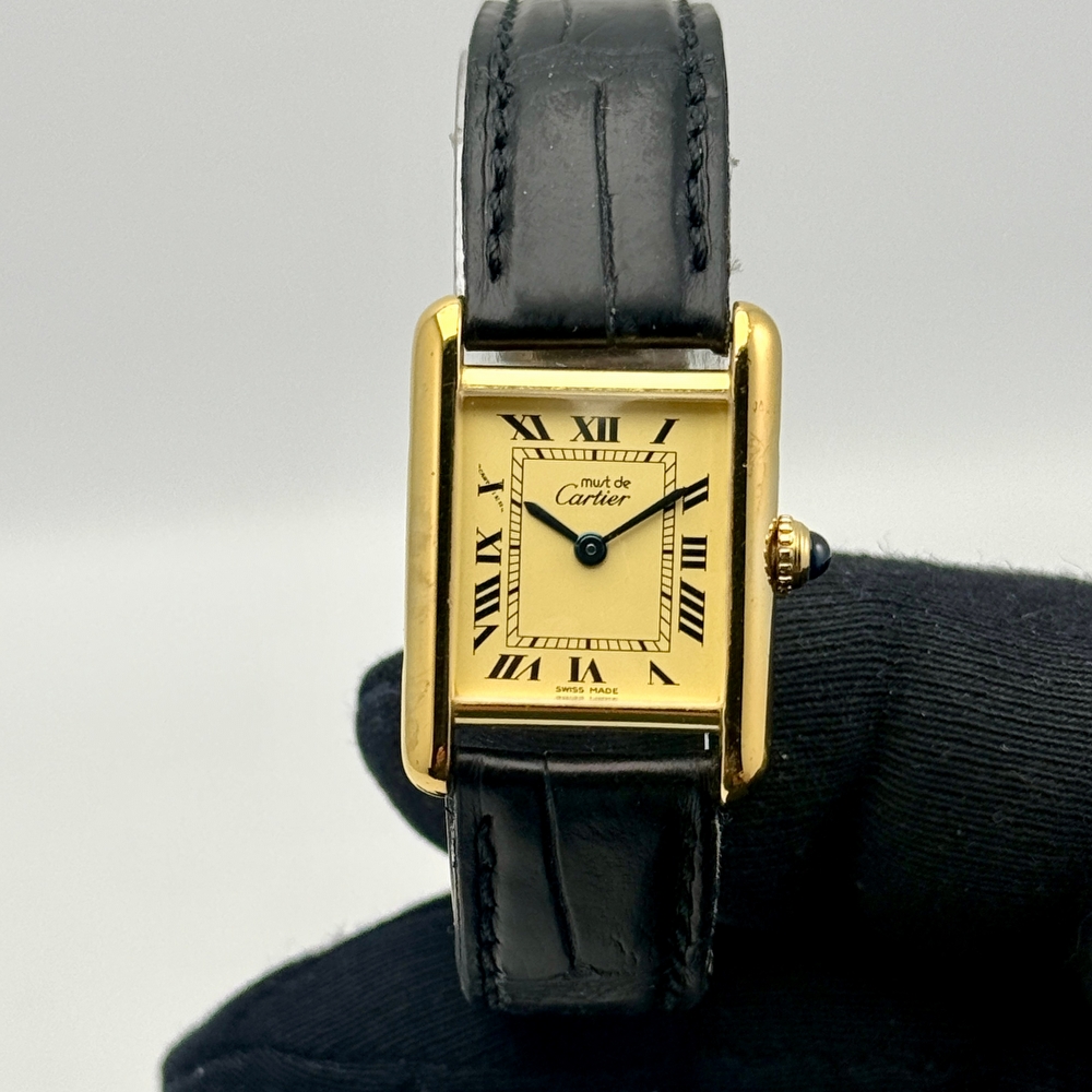 Cartier Must de Cartier Tank Vermeil